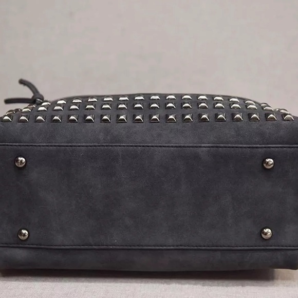 Moto Bag in Gray - Picture 3 of 5